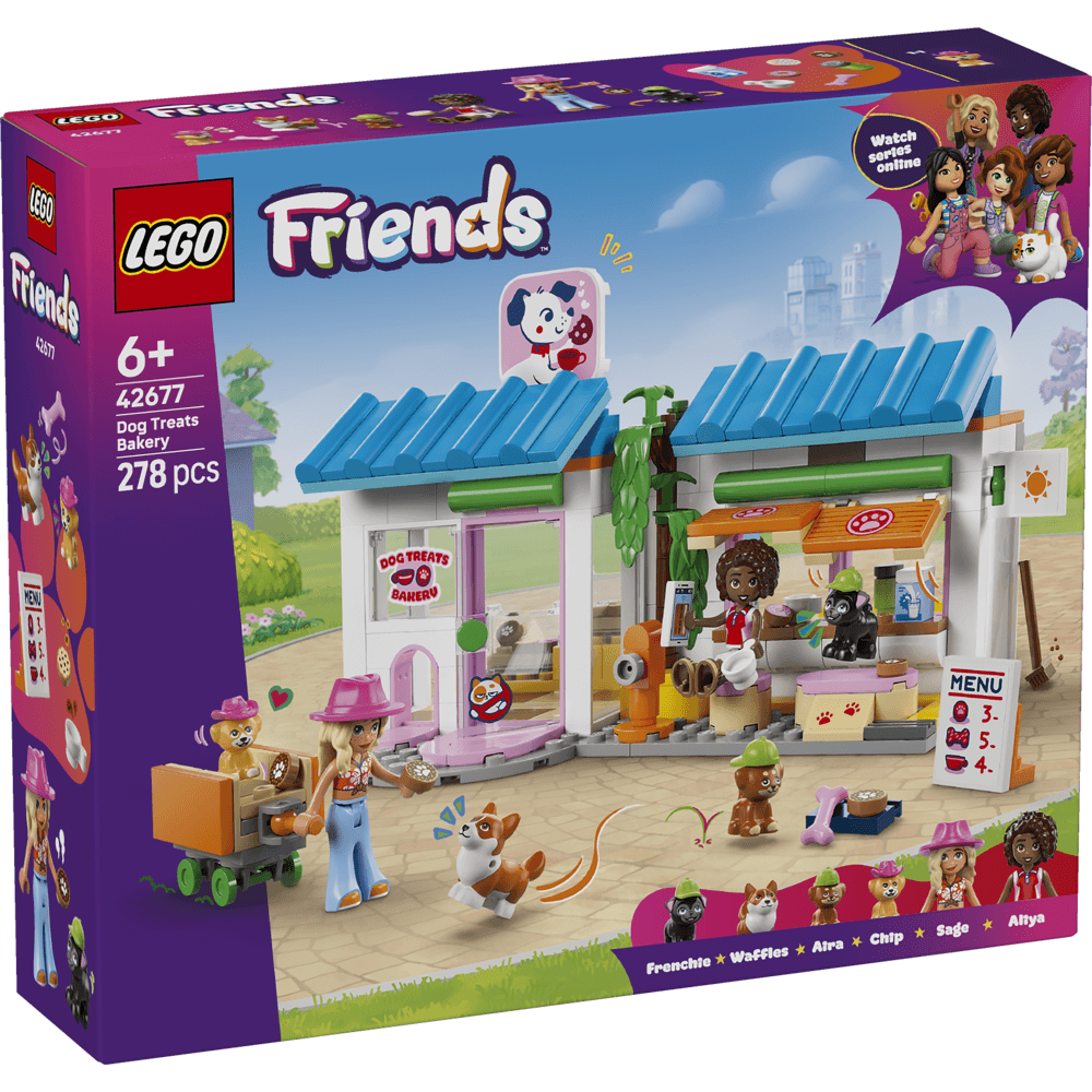  LEGO Friends Dog Treats Bakery Shop 42677